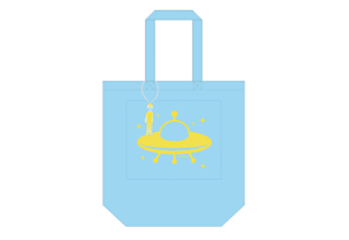 地球侵略トートバッグ(プペポくんアクリルキーホルダー付)